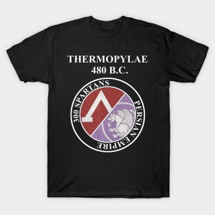 Thermopylae Sparta vs Persia Famous Battle T-Shirt